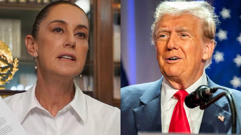 Claudia Sheinbaum explicó por qué los drones de Donald Trump sobrevuelan México.