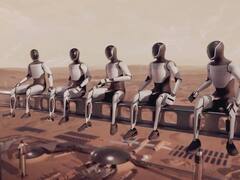 ¿Elon Musk entrena un pelotón de robots en Marte? Así se ve el primer ejército intergaláctico