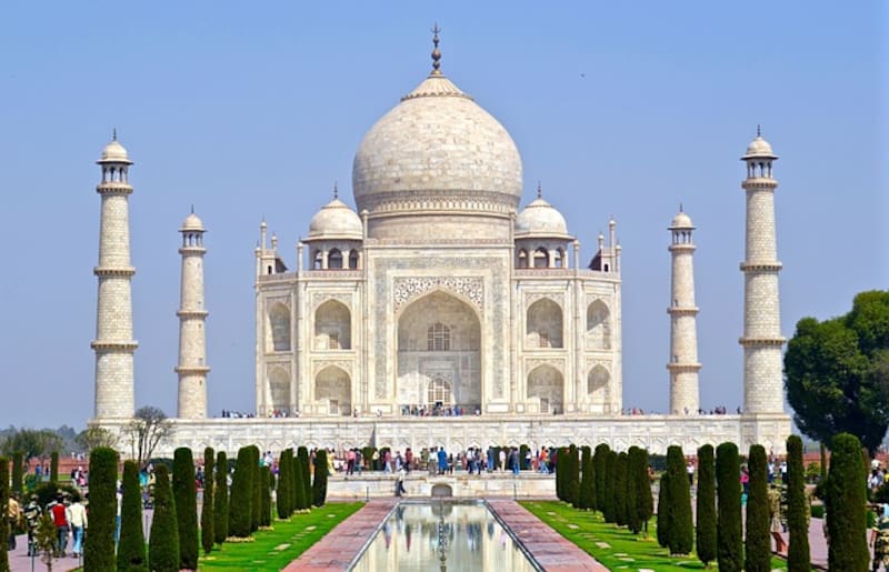 Taj Mahal es conocido por ser una de las maravillas del mundo.