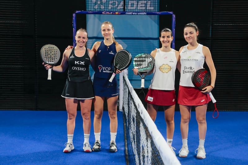 El cuadro principal de la rama femenina del Premier Padel Mar del Plata también comenzará este lunes. (Foto: Mar del Plata Premier Padel)