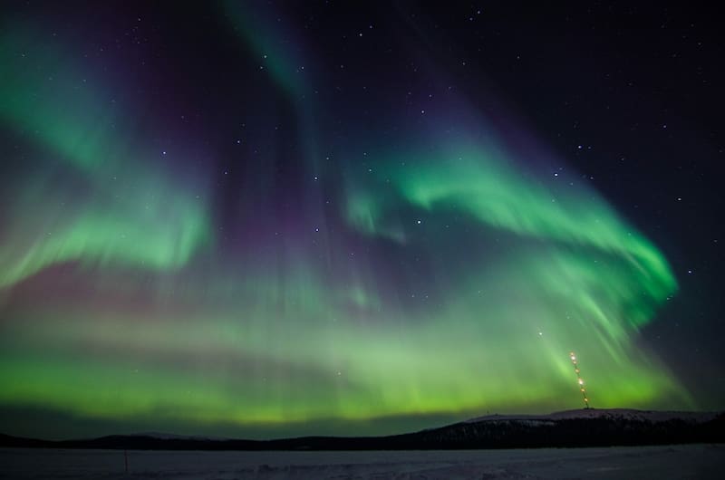 Cuándo puede verse la aurora boreal en el cielo y desde qué zonas. (Fuente: archivo).