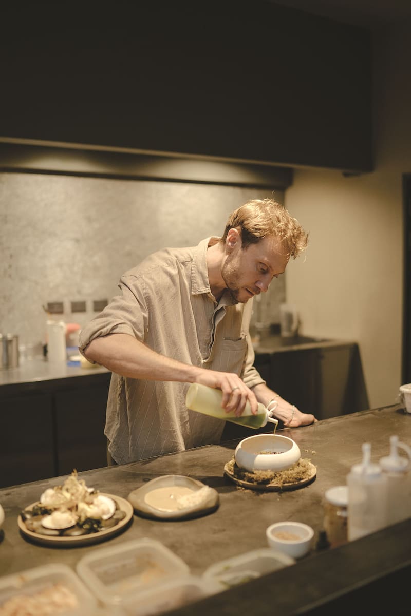 Konstantin Voronin, dueño y chef de Musgo