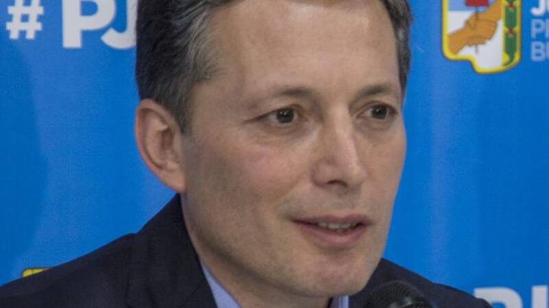 El intendente Fernando Gray