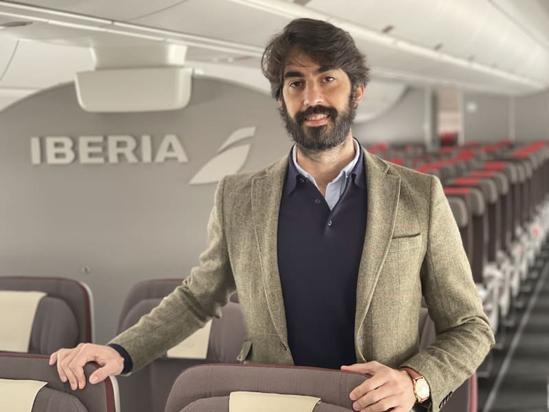 Ignacio Tovar, jefe de Innovación y Transformación digital de Iberia. (Imagen: Gentileza Iberia)