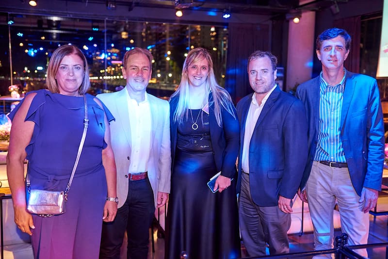 Fernanda Torquati (Newsan), Gilda Boker (Gte Comercial ONE Argentina), Gustavo Moreno (Newsan), Ignacio Elorza (Newsan) y Rodrigo de Salas (Newsan).