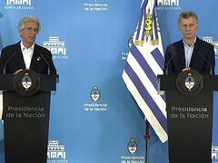 Macri destacó “gran agenda de trabajo" con Uruguay para "potenciar el futuro" de ambos