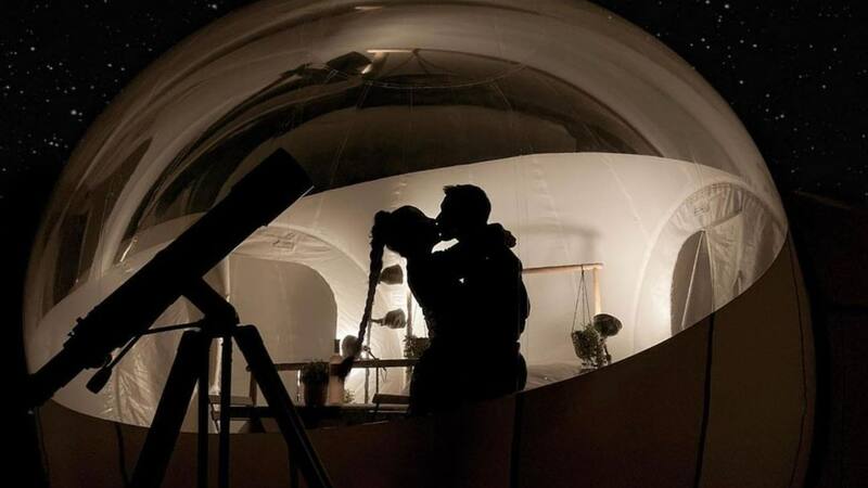 Este hotel burbuja se encuentra en Madrid y es ideal para vivir una experiencia inolvidable en pareja.