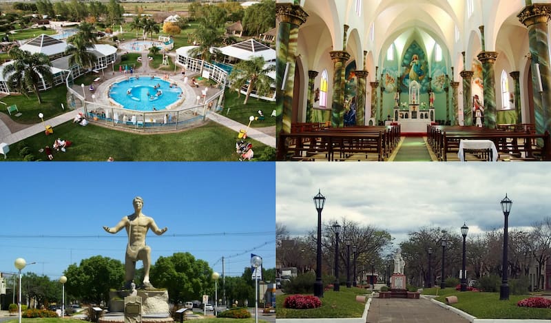 Villa Elisa es un destino ideal para relajarse en sus termas.