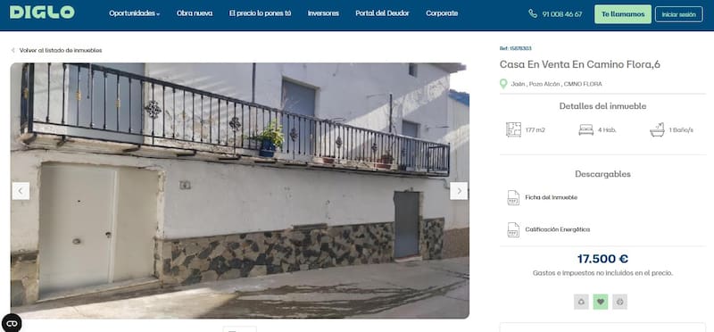Adiós alquiler: Banco Santander ofrece a la venta pisos y casas a precios irresistibles y con excelentes condiciones. (Imagen: captura de pantalla)