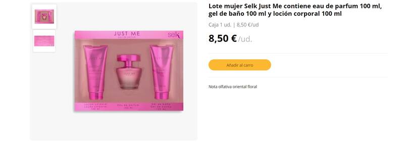 Este lote de Mercadona contiene 3 productos con una fragancia única y a buen precio. (Foto: mercadona.es)