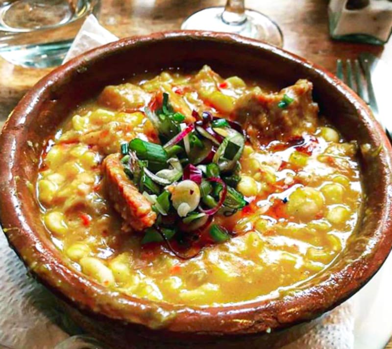 Los ingredientes para preparar un locro casero