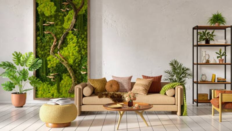 Las plantas son aliadas para combatir la humedad en el hogar.