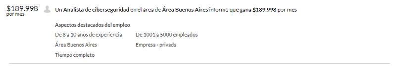 Fuente: Glassdoor.
