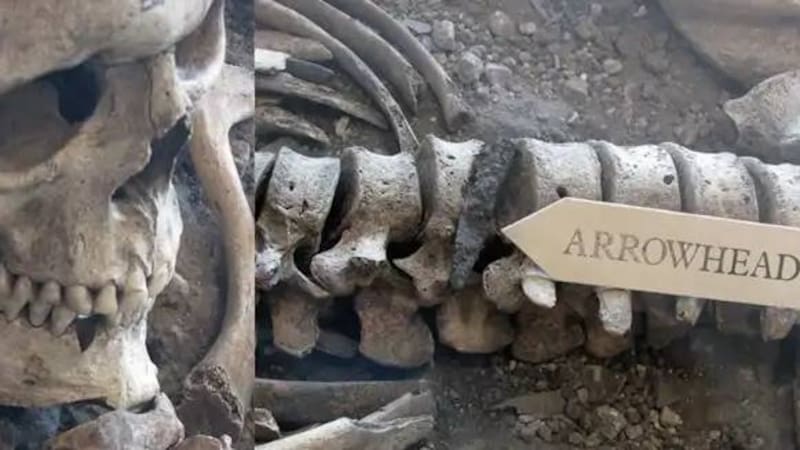 Restos óseos. Fuente: National Geographic.