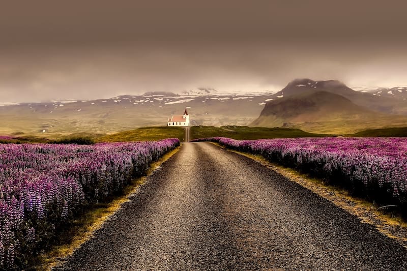 Paisaje de Islandia. Fuente: Pexels.