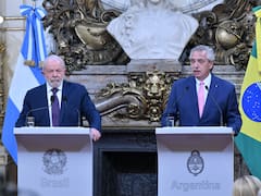 Alberto junto a Lula en Casa Rosada: "No vamos a dejar que ningún delirante ataque a las instituciones"