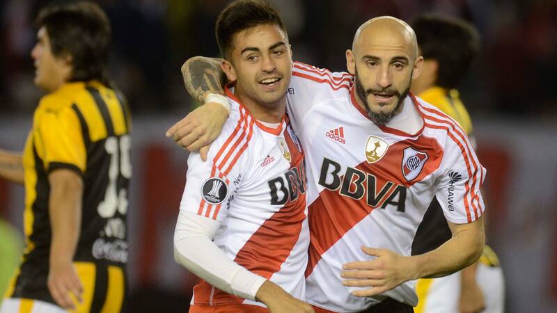 River Plate llegó a cuartos tras superar 2 a 0 como visitante a Guaraní, y luego empatar 1 a 1, en el Monumental