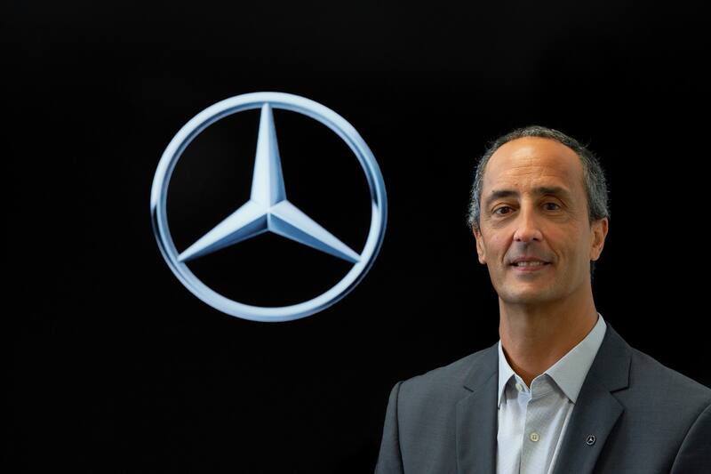 El CEO de Mercedes Benz Camiones y Buses, Raúl Barcesat