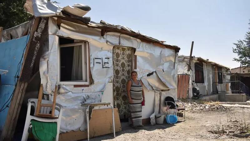 El asentamiento de la Cañada Real (Madrid), en una fotografía de archivo.