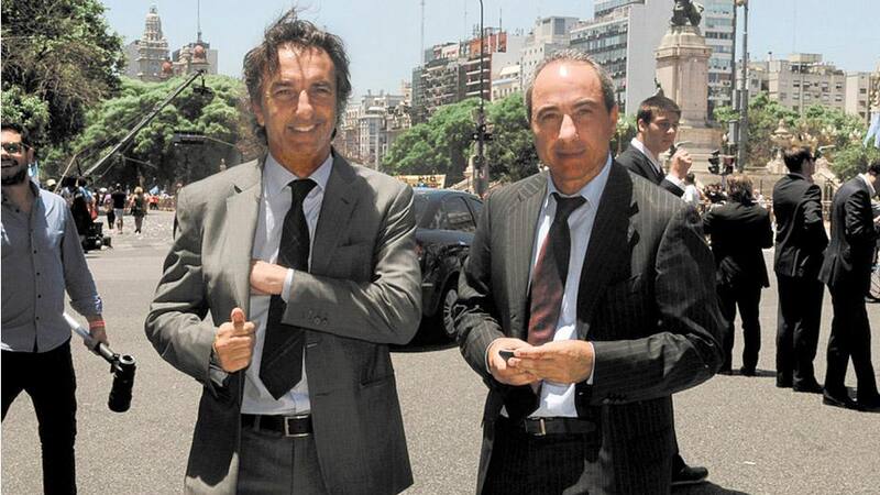 Los hermanos Fabio y ngelo Calcaterra, primos del presidente Macri