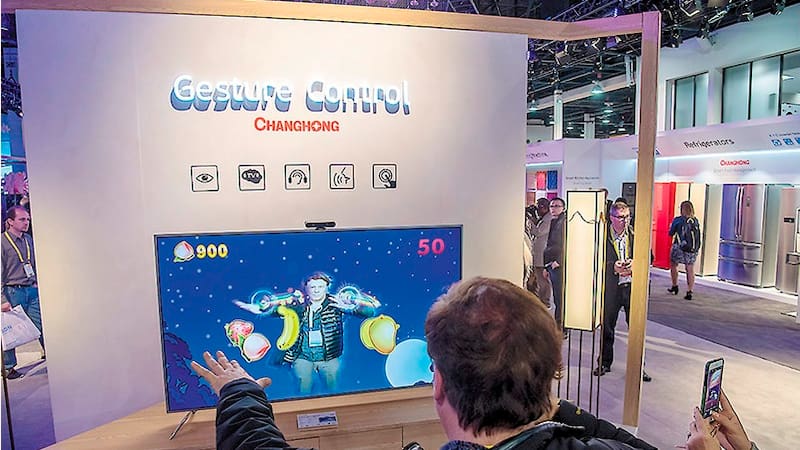 Presentación de productos en el Consumer Electronics Show Las Vegas