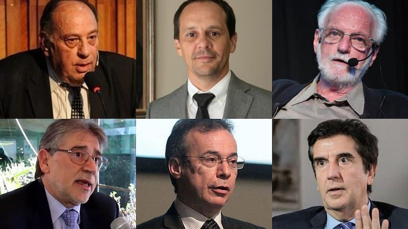 El podio es encabezado por Juan Carlos de Pablo, Roberto Cachanosky y Fausto Spotorno. Y del total, 207 son hombres y 23 son mujeres.