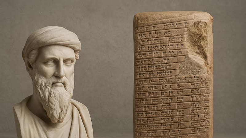 Se despide el Teorema de Pitágoras: investigadores cuestionan la autoría del famoso teorema tras nuevos hallazgos.