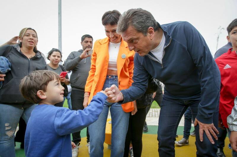 Sergio Massa inauguró el Parque de la Ribera junto a Mayra Mendoza y Gabriel Katopodis en Quilmes