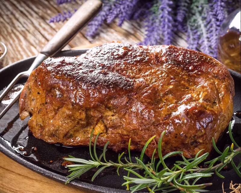 La paleta de cerdo es una opción de carne más saludable. Fuente: Archivo.