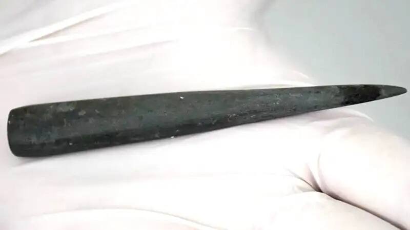 Este delineador de ojos mide alrededor de 9,5 cm y es considerado el más antiguo de su tipo encontrado hasta ahora. (Foto: Ege Üniversitesi)