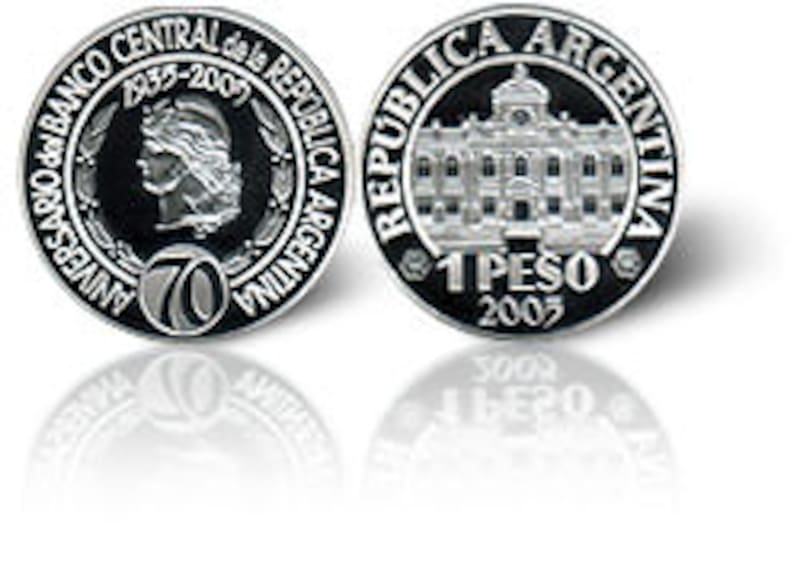 Monedas conmemorativas de Argentina