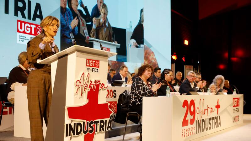 Yolanda Díaz anunció que el acuerdo para reducir la jornada laboral está a punto de cerrarse.