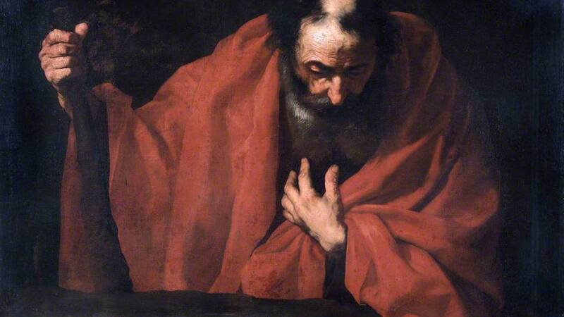 José Ribera, Santiago el Mayor (c. 1650) Origen: Palacio Real de Madrid.