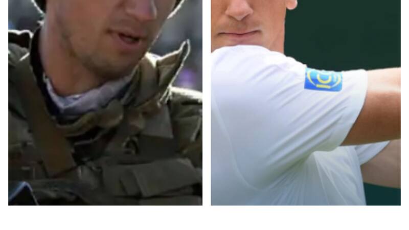 Sergiy Stakhovsky, el tenista ucraniano que hace poco competía en el Abierto de Australia, y ahora patrulla las calles de Kiev