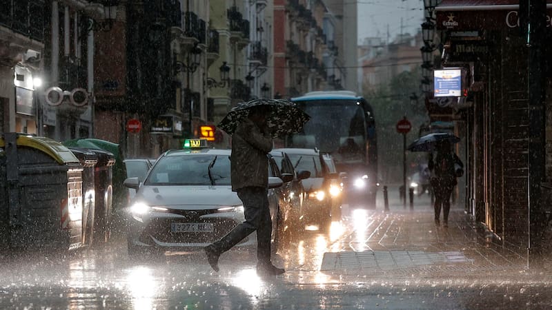 Una fuerte tormenta con granizo se aproxima en el país: estas son las zonas afectadas por las lluvias intensas