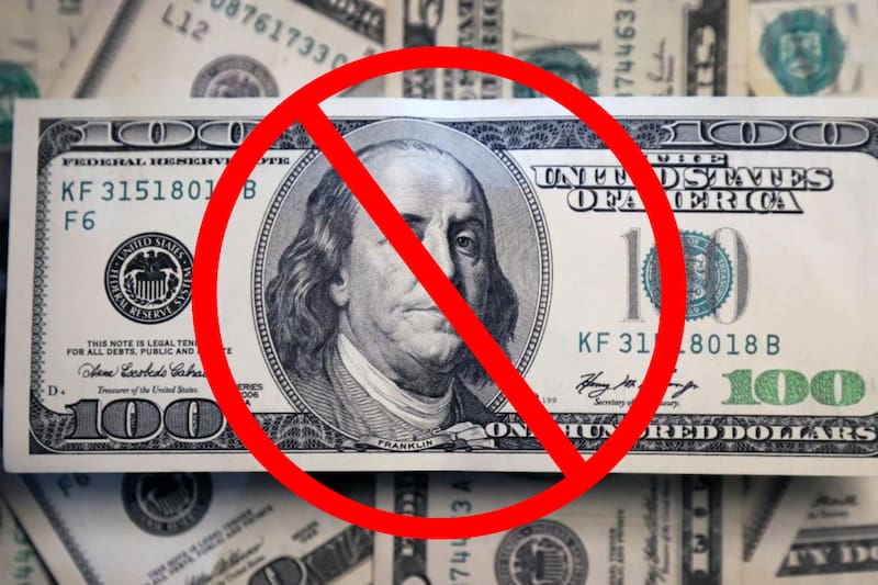 La Fed saca dólares de circulación.