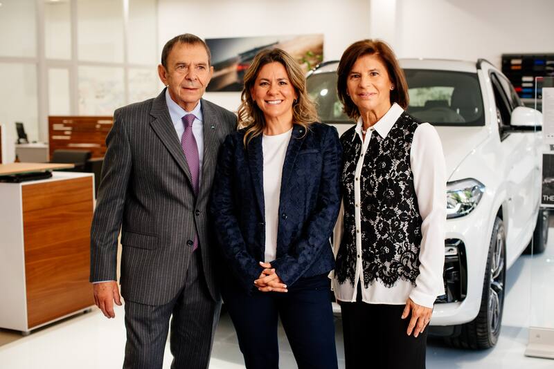 Familia Strallnicoff ,titulares de Natalio Automotores