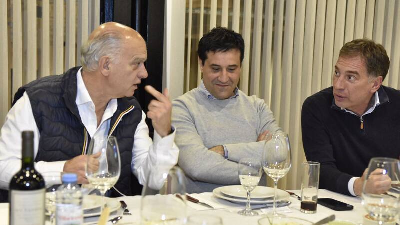 Grindetti y Santilli compartieron un asado y acordaron trabajar juntos de cara a octubre