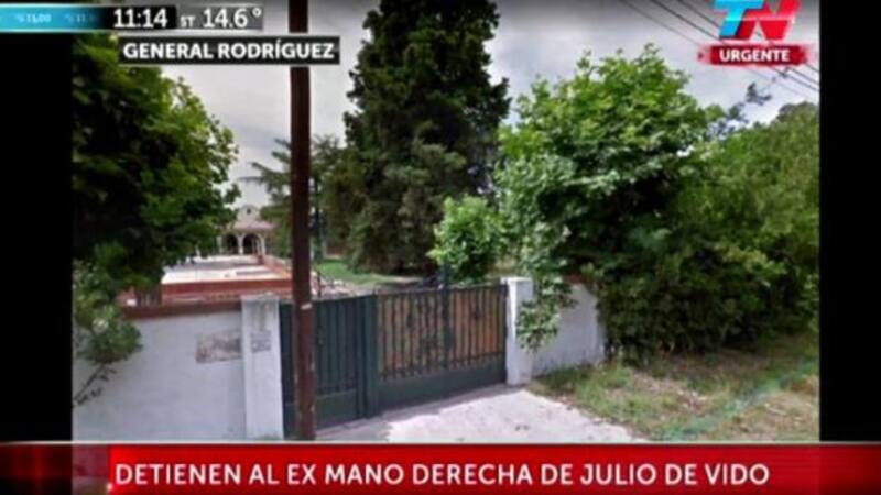 La entrada al Convento donde fue detenido José López
