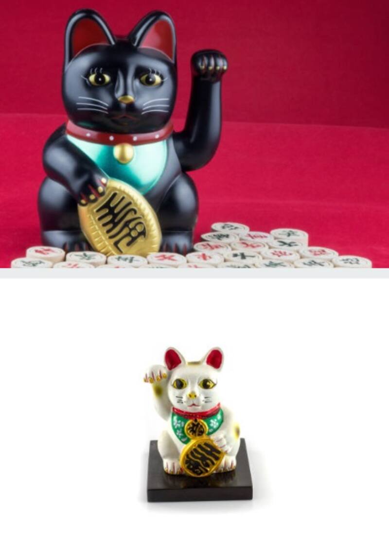 Gato Maneki-neko. Fuente: Freepik.