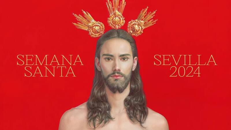 Polémica por el cartel de la Semana Santa de Sevilla: hay casi 10.000 firmas para bajarlo y el conflicto llega al Vaticano.