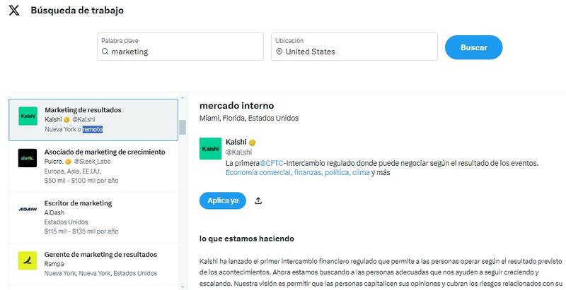 En X Hiring es fácil encontrar ofertas de trabajo fuera de la Argentina.