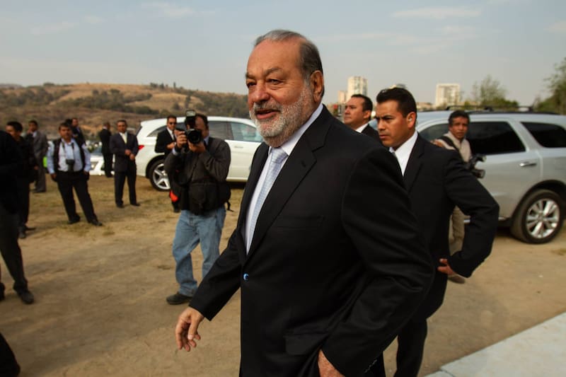 Carlos Slim, empresario mexicano. Fuente: Shutterstock.