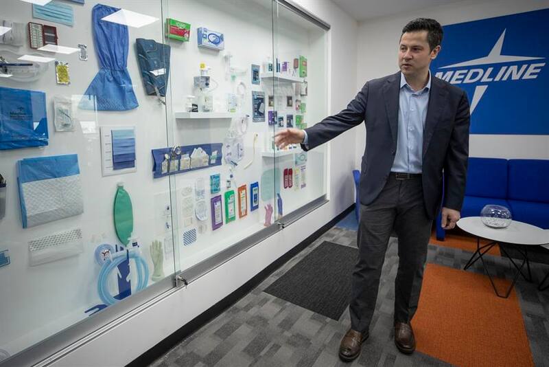 Vicepresidente LATAM de Medline, Agustín Manzo. Fuente: EFE.