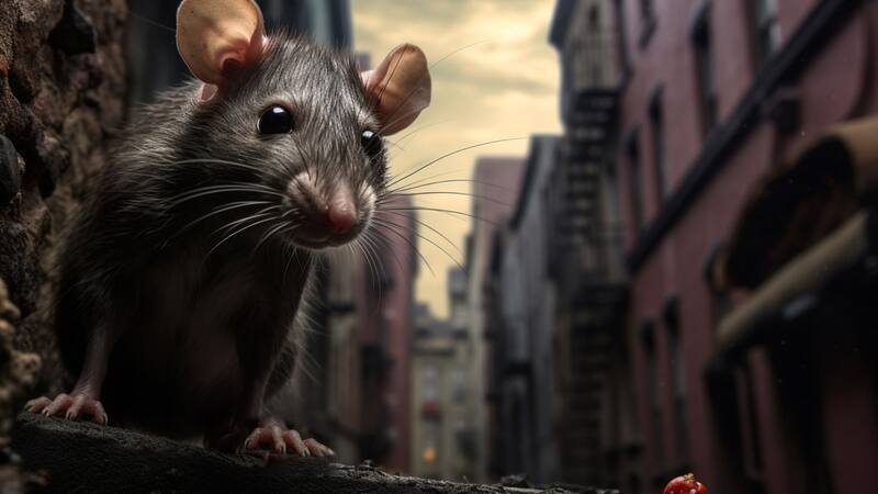 Hay 5 ciudades del país de Norteamérica que son las más ratas tienen.