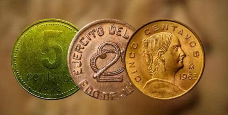 El estado de conservación de una moneda de 5 centavos es clave para determinar su precio. Fuente: Numista.