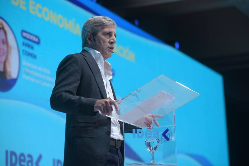 El ministro de Economía, Luis Caputo.