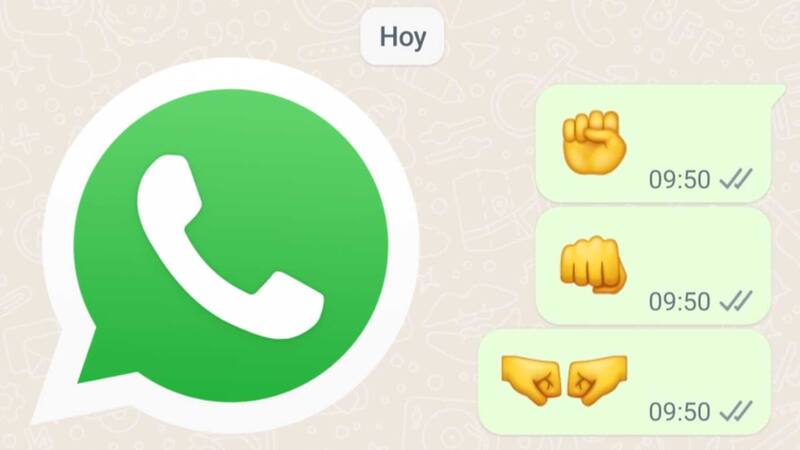 ¿Qué significan los emojis de puño de WhatsApp?