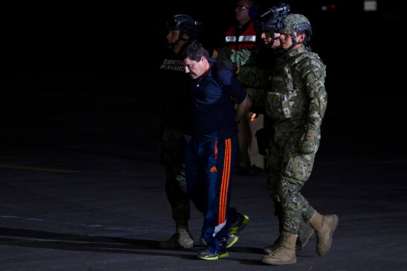 El Chapo Guzmán. Fuente: Archivo.