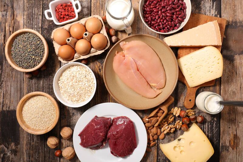 Las proteínas son cruciales para el mantenimiento y el funcionamiento óptimo del cuerpo humano. Fuente: Shutterstocl